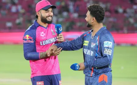 Bizarre - Rishabh Pant's Act Forces Toss To Take Place Twice During RR vs LSG IPL 2025, Riyan Parag Can't Stop Smiling