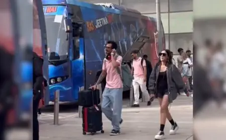 Watch: RJ Mahvash's Act After Leaving Airport With Yuzvendra Chahal Fuels Dating Rumours