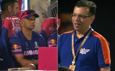 Watch: Rahul Dravid Heartbroken As Sanjiv Goenka Jumps Out Of Seat On LSG's Last-Ball Win
