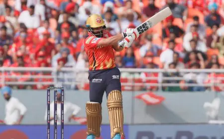 Punjab Kings vs Royal Challengers Bengaluru LIVE Score, IPL 2025: Krunal Pandya Dismisses Priyansh Arya, Prabhsimran Singh As PBKS Go 2 Down vs RCB