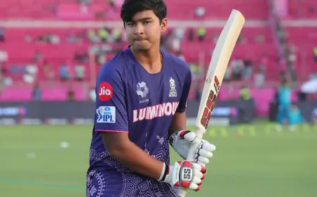 "No Mutton Or Pizza": How 14-Year-Old Vaibhav Suryavanshi Prepared For IPL Debut