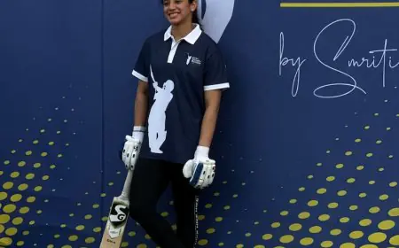 Smriti Mandhana, Don Bhagawati Launch 'City Cricket Academy By Smriti Mandhana' In Dubai