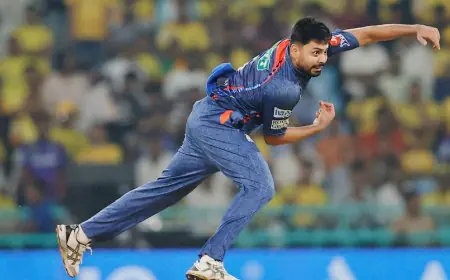 Avesh Khan Opens Up On Final Over Heroics vs RR: "Always Try To Bowl A..."