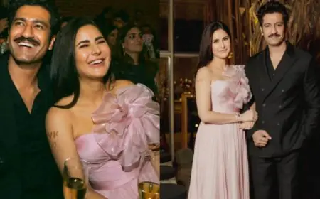 Katrina Kaif Serves Ethereal Glam In A Pastel Pink Strapless Gown At Her Friend's Wedding