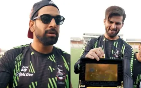 Shaheen Afridi Gifted 24K Gold-Plated iPhone 16 Pro From Pakistan Super League Side. Teammate Says, "Unfair"