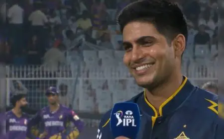 Shubman Gill Stumped By "Getting Married Soon?" Query At KKR vs GT Toss. One-Word Reply Is...