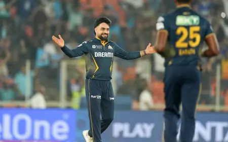 Gujarat Titans Star's Brutal Jibe At Commentators Over Question On Teammate Rashid Khan's Form