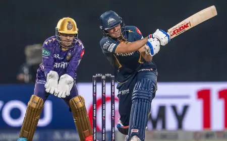 "Incredible Batting": Ex-India Star Praises Shubman Gill's Masterclass Knock vs KKR