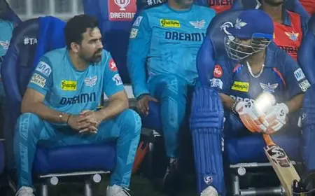 Watch: Rishabh Pant Argues With Mentor Zaheer Khan On LSG Bench, Video Storms Internet