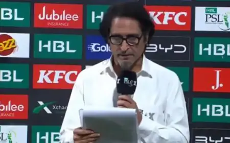 Watch: Ramiz Raja's 'IPL Remark' In PSL Presentation Stumps Everyone