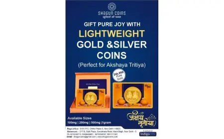 Shagun Coins Offers Affordable Lightweight Gold and Silver Coins for Every Occasion