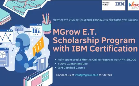 MGrow, Kalp Studio and IBM Launch Scholarship to Boost Youth Employability
