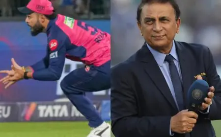 Sunil Gavaskar's Brutal Verdict On Riyan Parag After Blunder For RR vs RCB: "Captaincy Affecting His..."