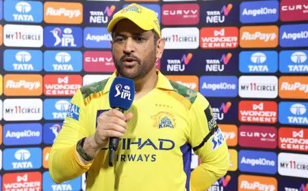 MS Dhoni Furious After CSK's 7th Defeat In 9 Games In IPL 2025: "Kept Losing..."