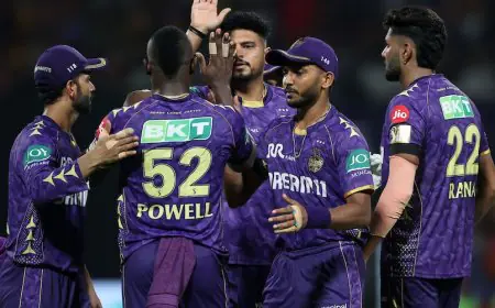How Can KKR Qualify For IPL 2025 Playoffs After Match Against Punjab Kings Is Called Off