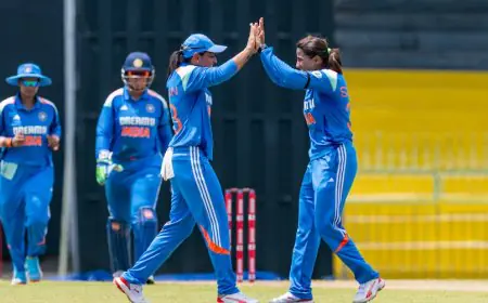 Pratika Rawal, Bowlers Shine As India Hammer Sri Lanka By Nine Wickets In Rain-Hit ODI