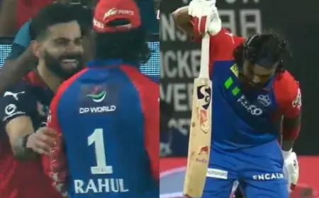 Watch: Virat Kohli Recreates KL Rahul's Kantara Celebration After RCB's Win, Teases DC Star
