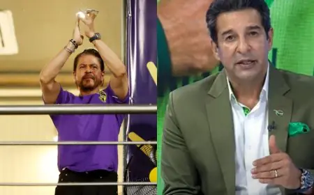 Wasim Akram Narrates How Shah Rukh Khan Arranged Boeing Airplane For KKR Players In One Hour