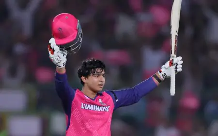 "No Fear...": Vaibhav Suryavanshi's Audacious Remark After Slamming Record IPL Ton