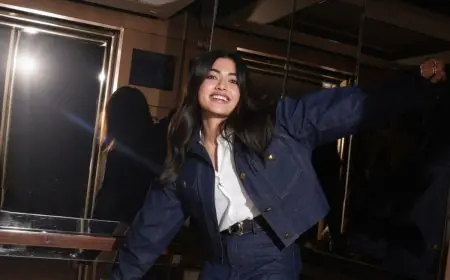 Rashmika Mandanna Proves Denim Is Fit For All Roles, Just Like Her