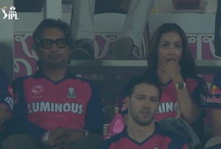 Malaika Spotted Watching RR's IPL Match With Sangakkara. Internet Reacts