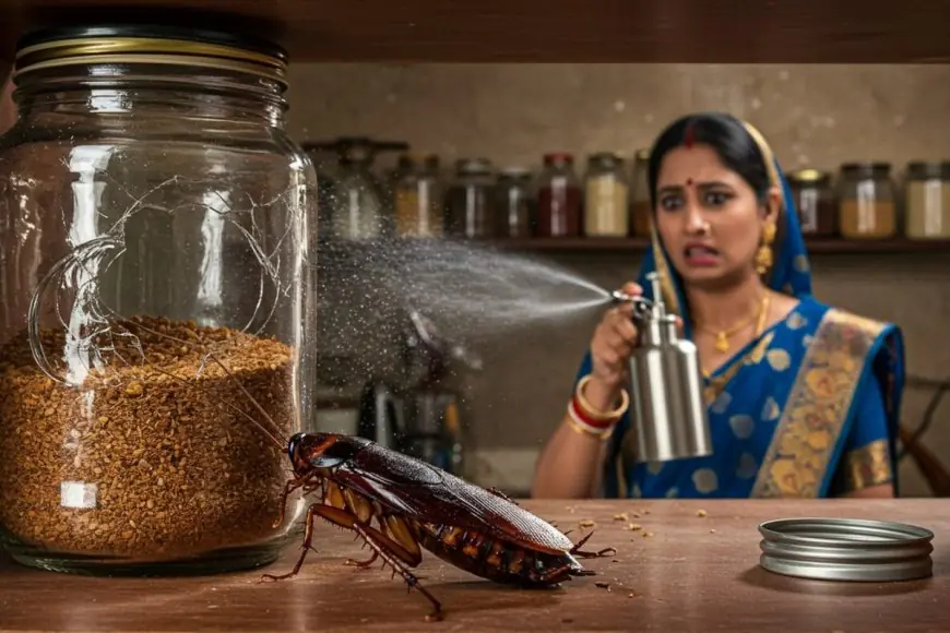 Cockroaches In Your Kitchen? Try This Homemade, Chemical-Free Remedy