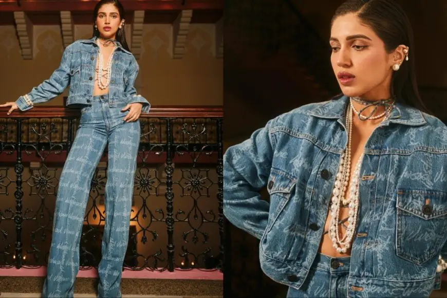 Bhumi Pednekar Brings Punk Energy In A Printed Vivienne Westwood Denim Jacket And Jeans
