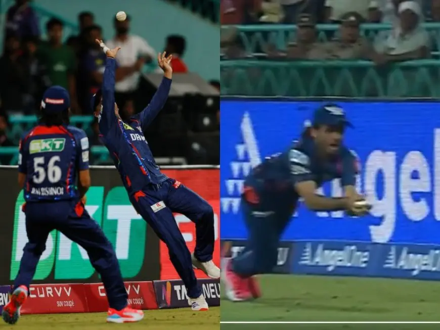 "Unreal Athleticism": Badoni, Bishnoi Combine To Take Terrific Catch. Watch