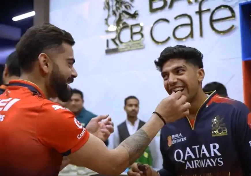 Kohli Startled As RCB Player, Who Used His Perfume Without Asking, Does This