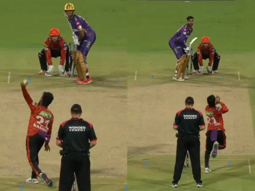 SRH Star Bowls With Left, Right Arm In Same Over vs KKR. Internet Confused