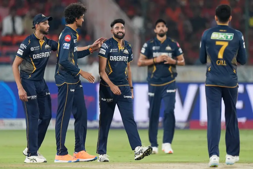 IPL 2025: Siraj's 4-For Steals Show In GT's 7-Wicket Hammering Of SRH