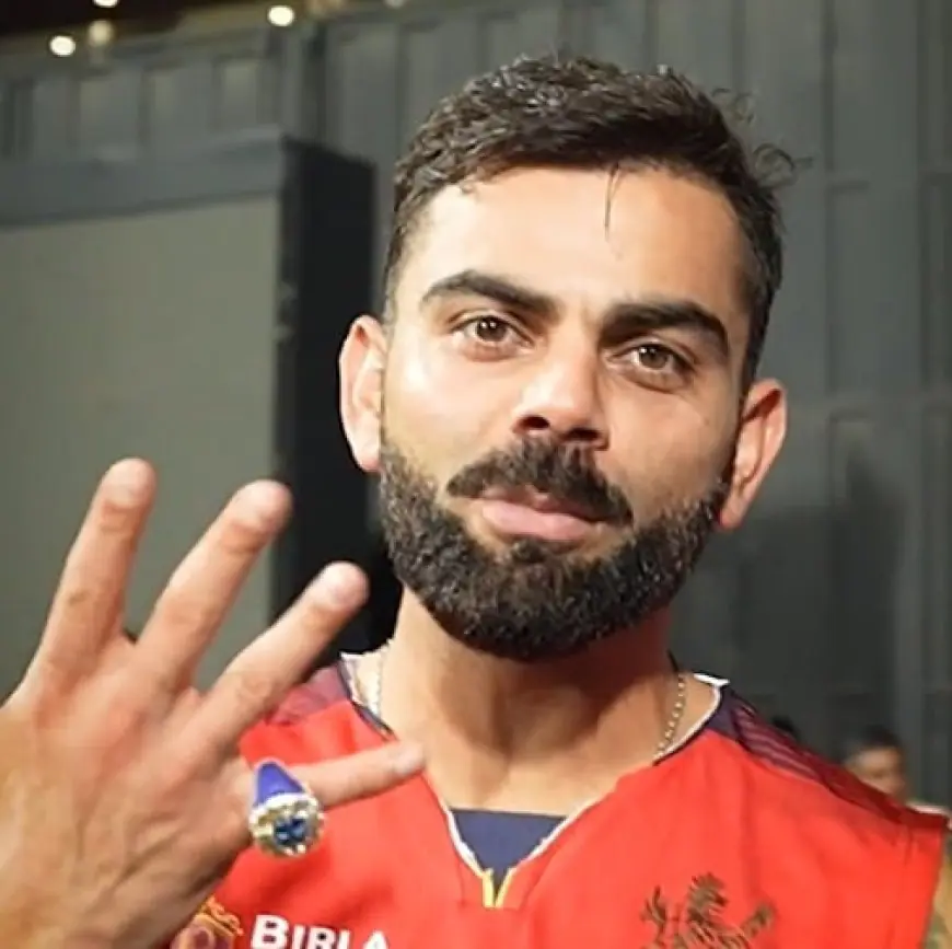 Virat Flaunts T20 WC Ring, Does John Cena's Iconic Gesture - Video Is Viral