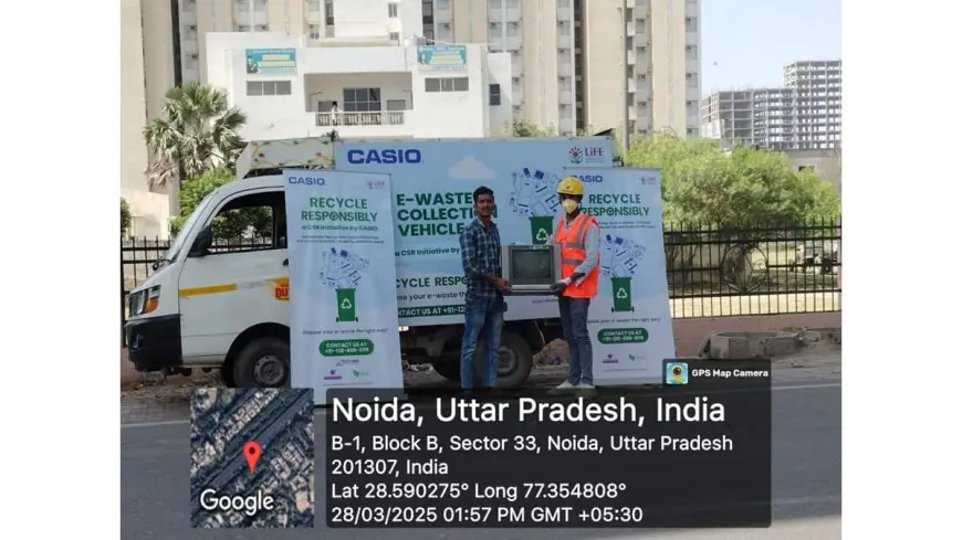 Casio India’s Recycle Responsibly Campaign Collects 1800 KGs of E Waste in Delhi NCR Through Citizen Action