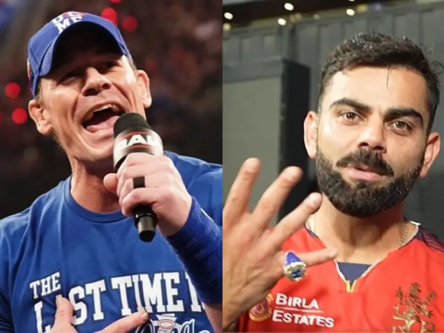 John Cena's Viral Reaction To Virat Kohli's 'You Can't See Me' Celebration