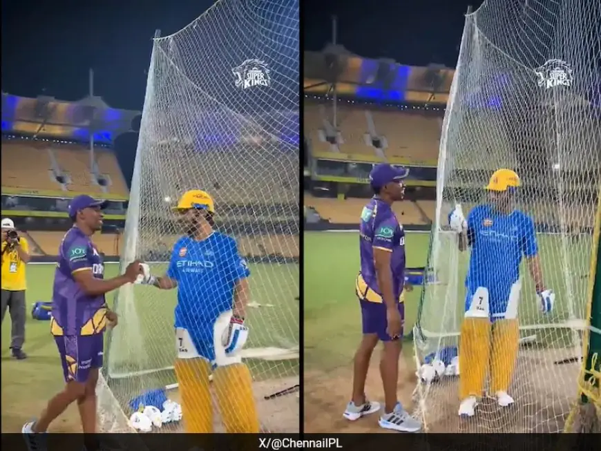 "Traitor Is Here": Dhoni's Remarks On Meeting Bravo Sets Internet On Fire