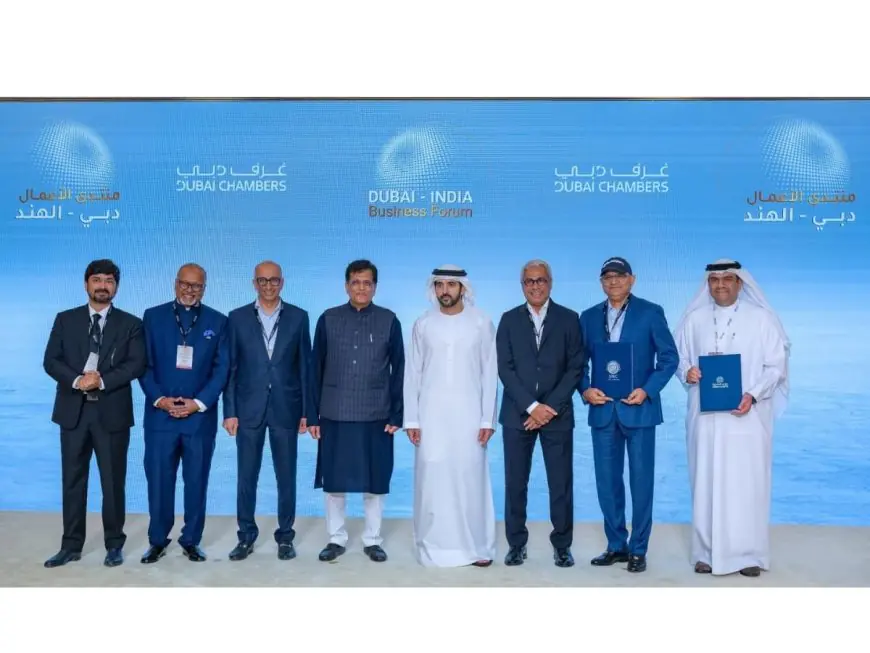 UAE Crown Prince Sheikh Hamdan Witnesses UAE India Friendship Hospital MoU Signing Ceremony