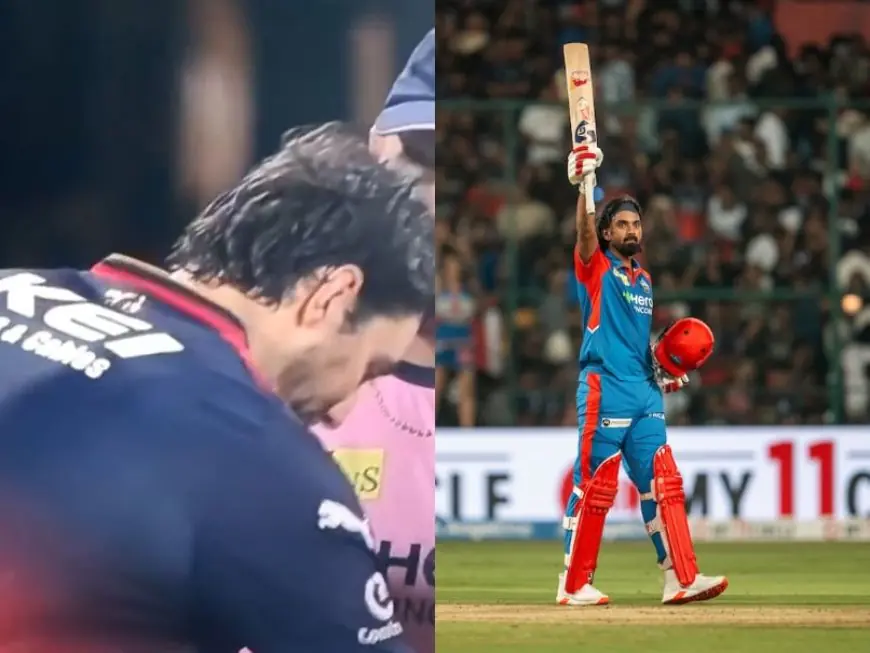 KL Rahul's 'This Is My Ground' Celebration Stuns RCB Star. Video Viral