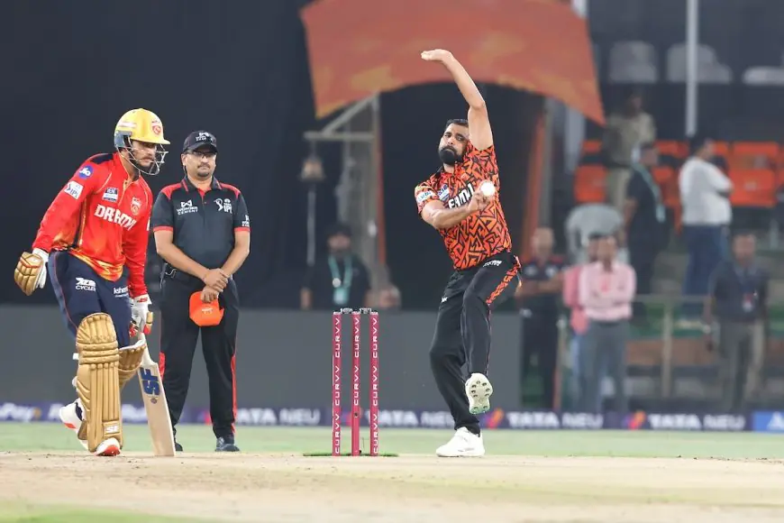 Shami Concedes 75 In 4 Overs For SRH vs PBKS To Register Humiliating Record
