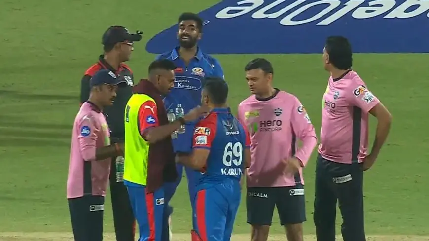 Karun Nair, Bumrah Involved In Heated Spat. Rohit's Reaction Viral - Watch