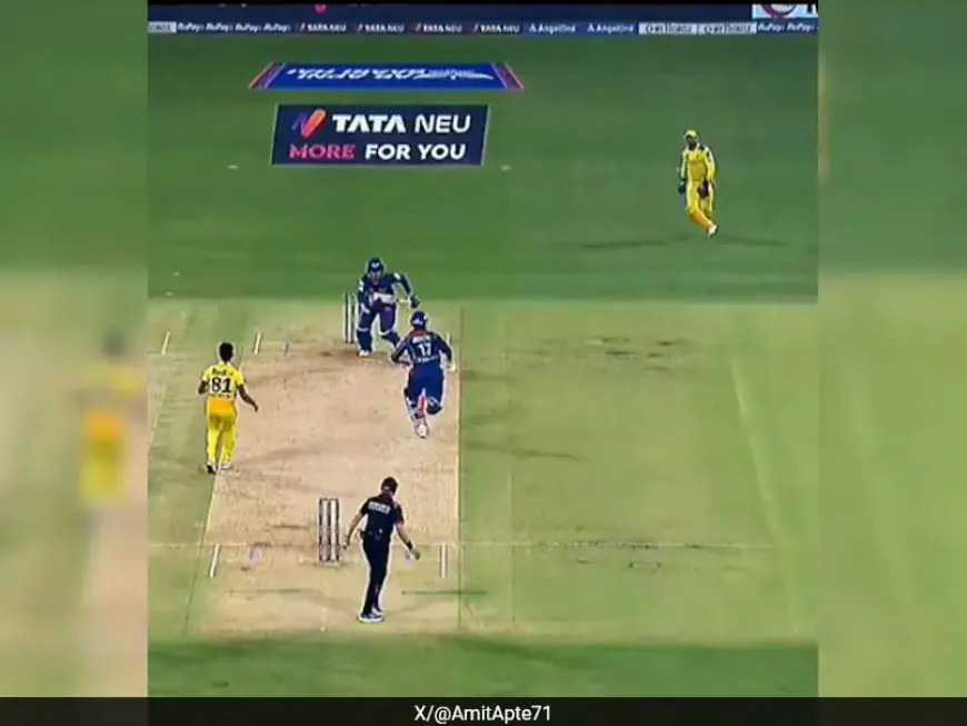 MS Dhoni's Run-Out Against LSG Called 'Tukka'. Ex CSK Star Says "I've Also Worn Gloves"