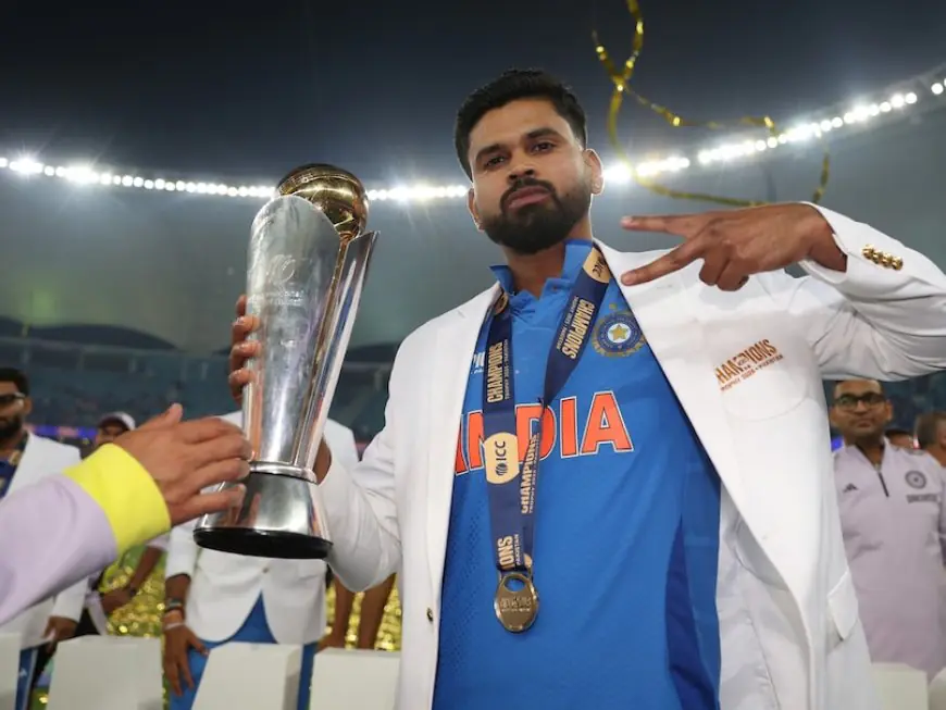 Shreyas Iyer Bags ICC Men's Player Of The Month Award For March 2025