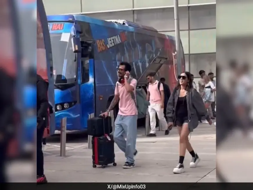 Watch: RJ Mahvash's Act After Leaving Airport With Yuzvendra Chahal Fuels Dating Rumours