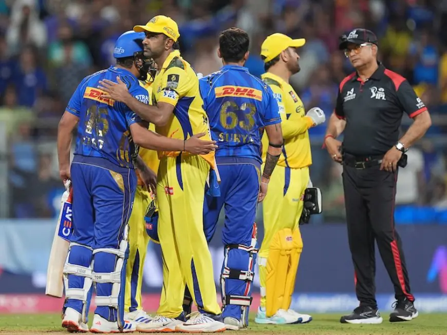 IPL 2025 Points Table After MI vs CSK Game: Chennai Super Kings Stay At Bottom Spot, Mumbai Indians Rise To...