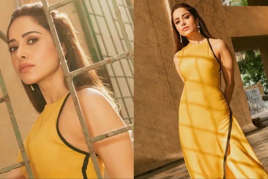 Nushrratt Bharuccha Is 'Ready For A Date With The Sun' In A Bright Yellow Co-Ord Set