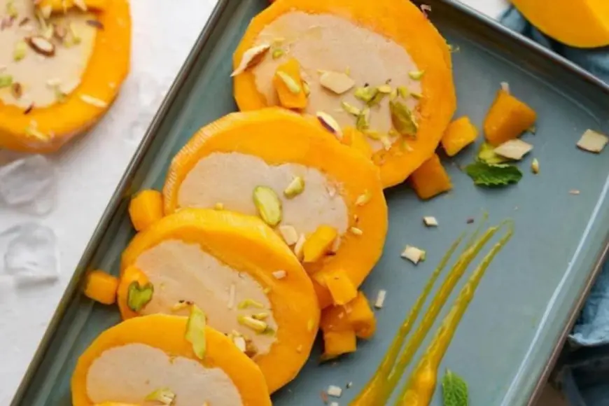 Healthy Stuffed Mango Kulfi Recipe At Home