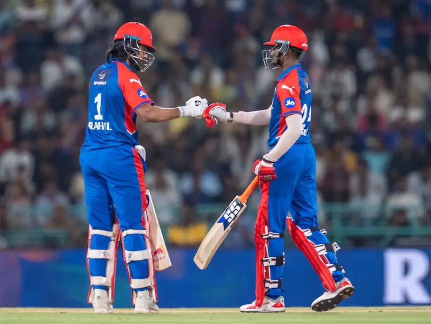 LSG vs DC LIVE Score, IPL 2025: KL Rahul Batting At Under-100 Strike Rate vs Former Side LSG