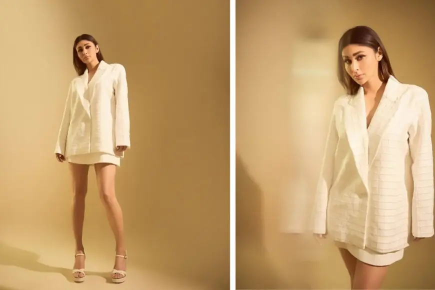 Mouni Roy Exudes Power and Grace in an All-White Summer Ensemble