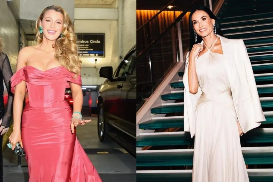 Blake Lively, Demi Moore, And Others Turn Heads In Stylish Looks At Time 100 Gala In New York