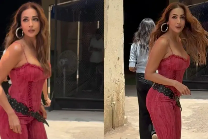 Malaika Arora’s Flared Pink Jumpsuit Can Take You From Brunch To Date Night