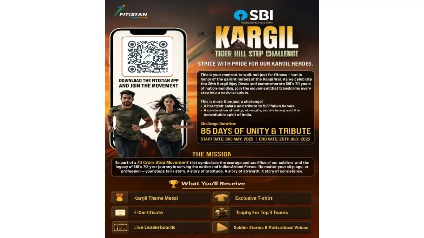 Fitistan Launches the SBI Kargil Tiger Hill Challenge – Stride with Pride for Kargil Heroes